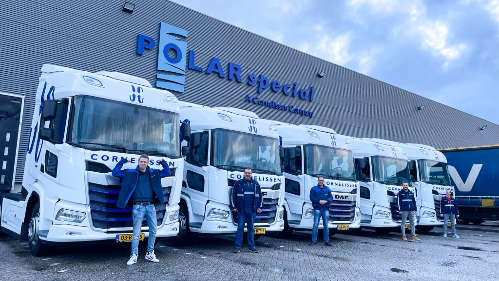 60 nieuwe DAF trucks Cornelissen groep